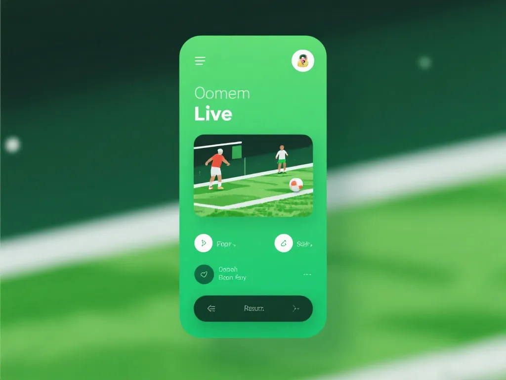 德甲直播App界面预览